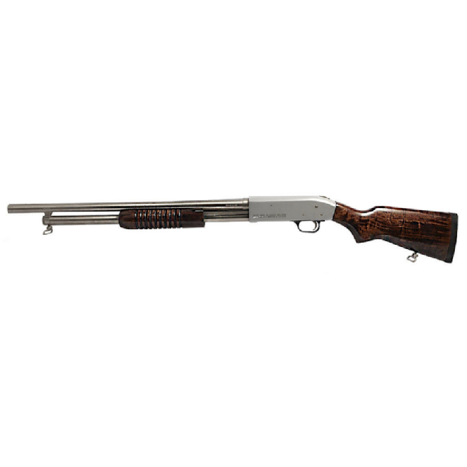 ESPINGARDA BOITO BSA 5T 84 PUMP 12 CORONHA DE MADEIRA NIQUELADA