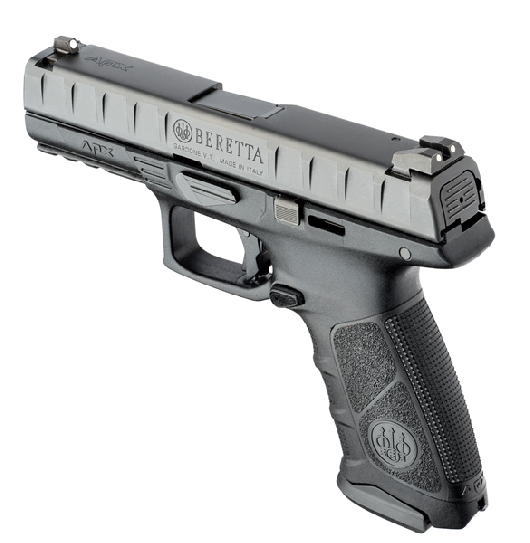 Pistola Beretta APX Cal.9mm Oxidada 17 Tiros - Cano 4.25"