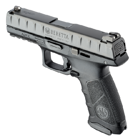 Pistola Beretta APX Cal.9mm Oxidada 17 Tiros - Cano 4.25"