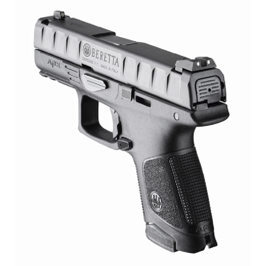 Pistola Beretta APX Cal.9mm Oxidada 17 Tiros - Cano 4.25"