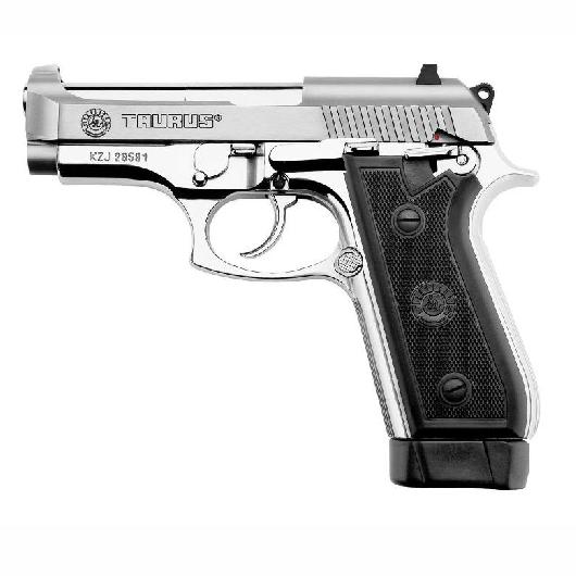 PISTOLA TAURUS PT58HC, CALIBRE 380 ACP, INOX FOSCO
