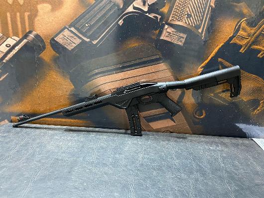 RIFLE 7022 TACTICAL CORONHA POLIPROPILENO COM REFORÇO DE FIBRA DE VIDRO NA COR PRETA