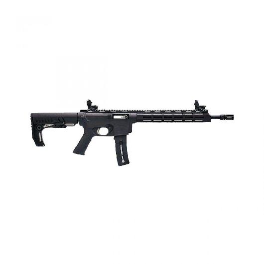 Rifle CBC Delta .22LR – Cano 14.5″ Oxidado – Coronha Preta