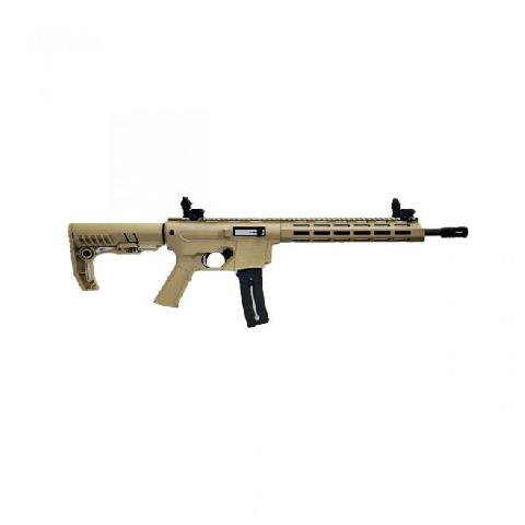  Rifle CBC Delta .22LR  – Cano 14.5″ Oxidado –  Coronha TAN