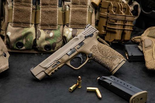  Smith & Wesson M&P9 M2.0 THUMB SAFETY FDE